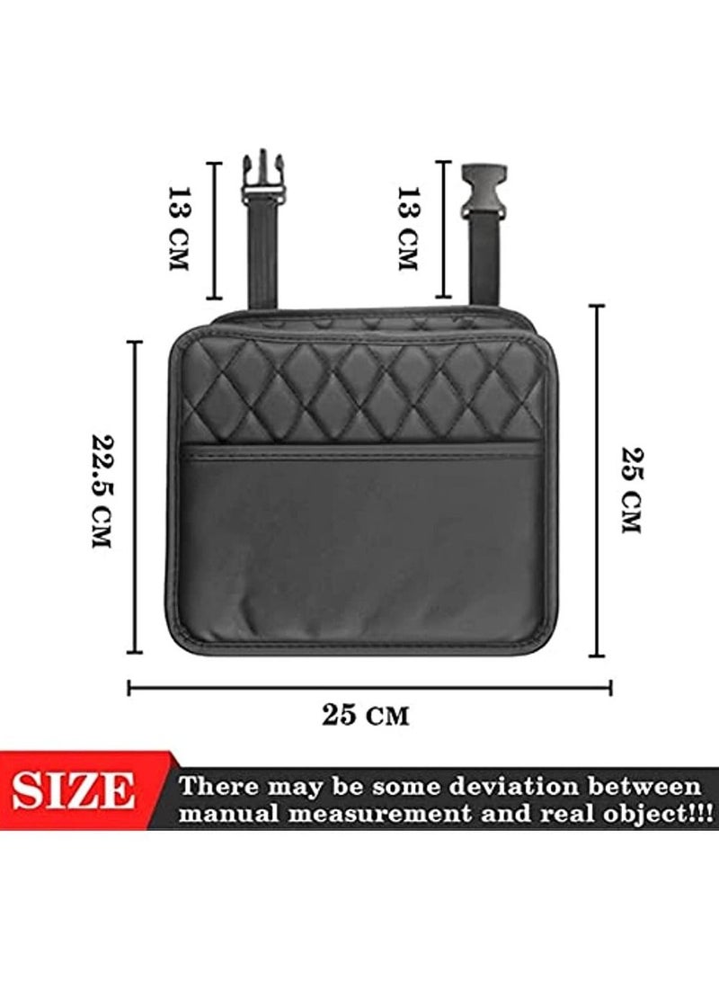 OIMG Car Seat Back Hanging Bag Car Document Holder Multi-Pocket Bottle Bag Storage Box Organizer Travel Tidy Pouch Pocket Kids - Image 3