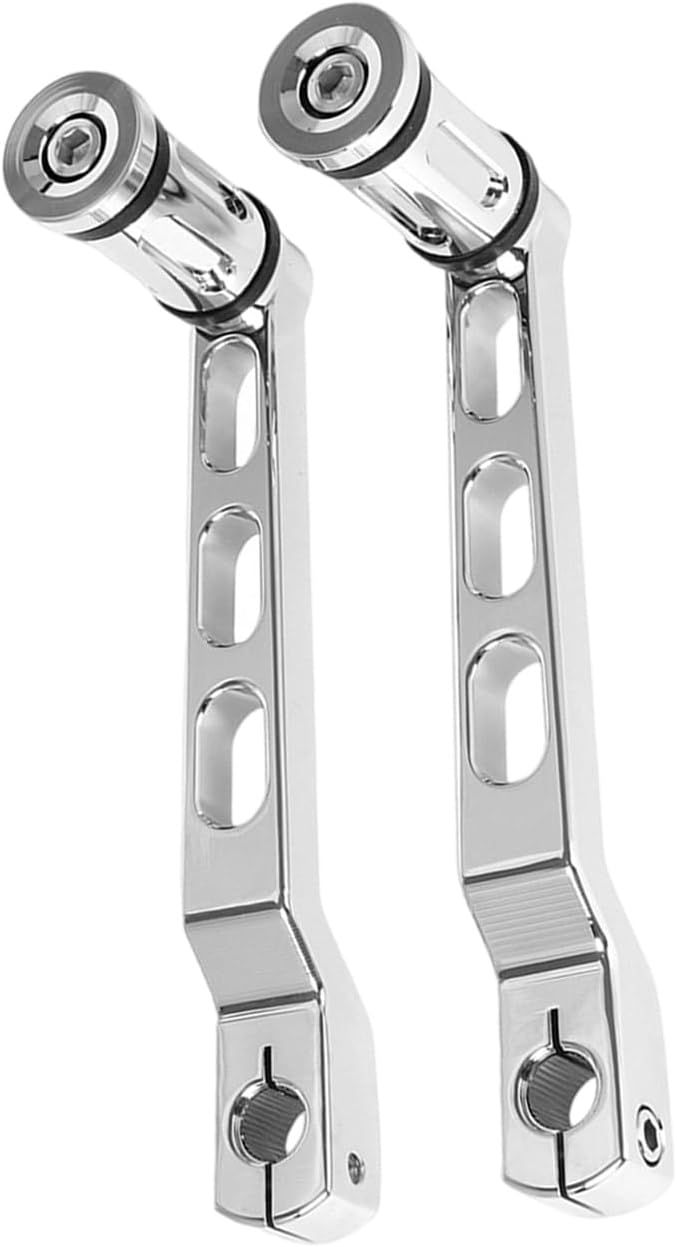 1 Pair Comfortable Ergonomic Motorcycle Heel Toe Shifter Lever Suitable For XL883 Smooth Shifting Stylish Look Electroplating Color - Image 1