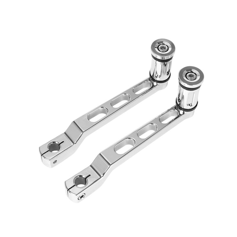 1 Pair Comfortable Ergonomic Motorcycle Heel Toe Shifter Lever Suitable For XL883 Smooth Shifting Stylish Look Electroplating Color - Image 4