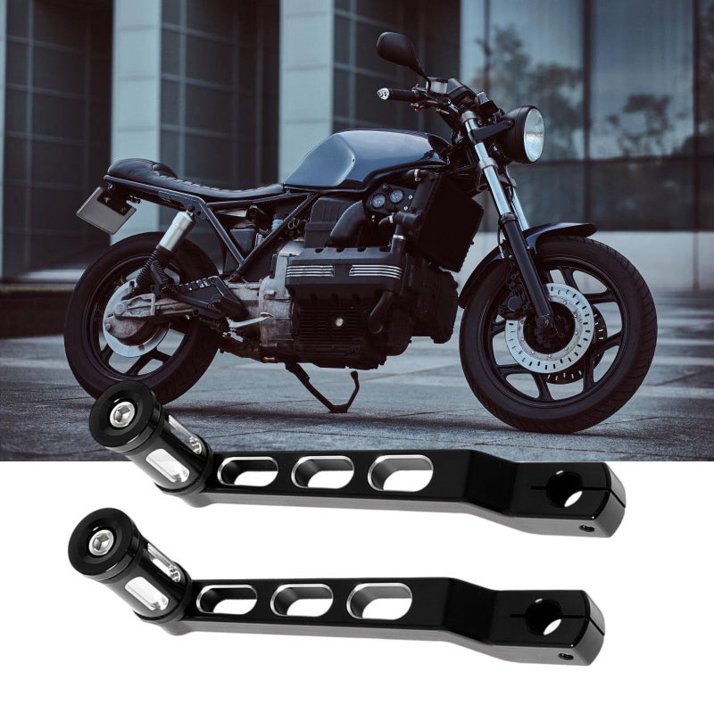 1 Pair Comfortable Ergonomic Motorcycle Heel Toe Shifter Lever Suitable For XL883 Smooth Shifting Stylish Look Electroplating Color - Image 5