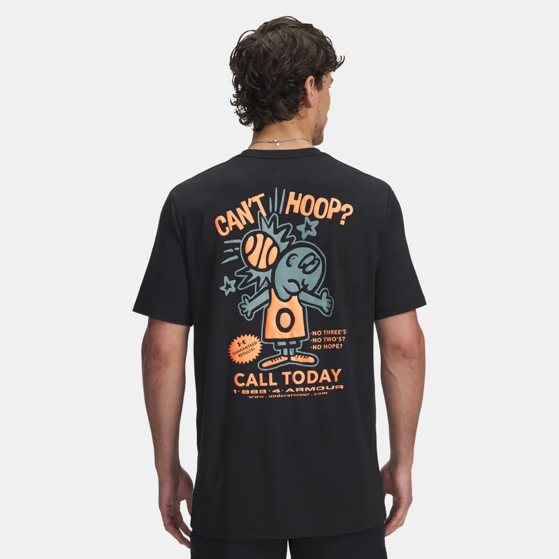 UNDER ARMOUR Men's 40S Cant Hoop T-Shirt