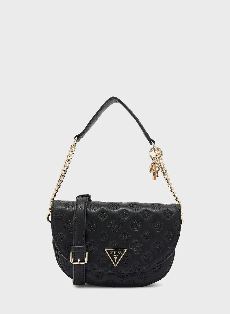 GUESS La Femme Flap Over Crossbody Bag