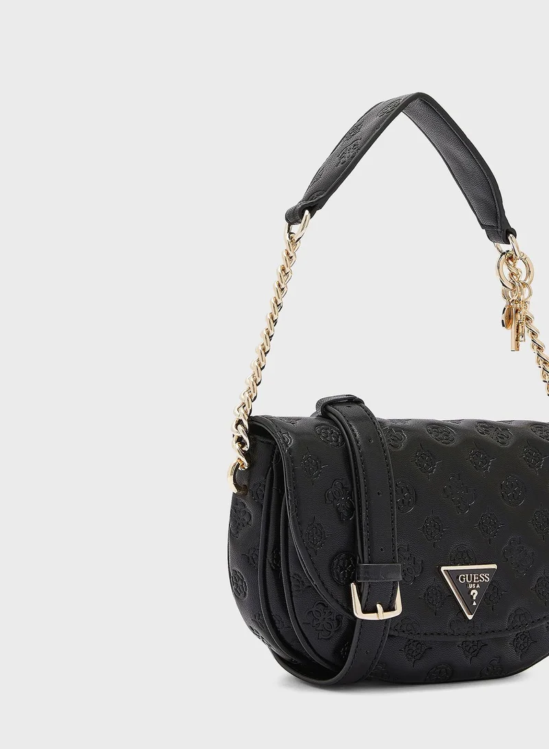 GUESS La Femme Flap Over Crossbody Bag