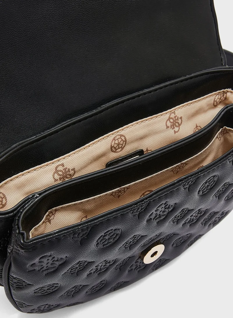 GUESS La Femme Flap Over Crossbody Bag