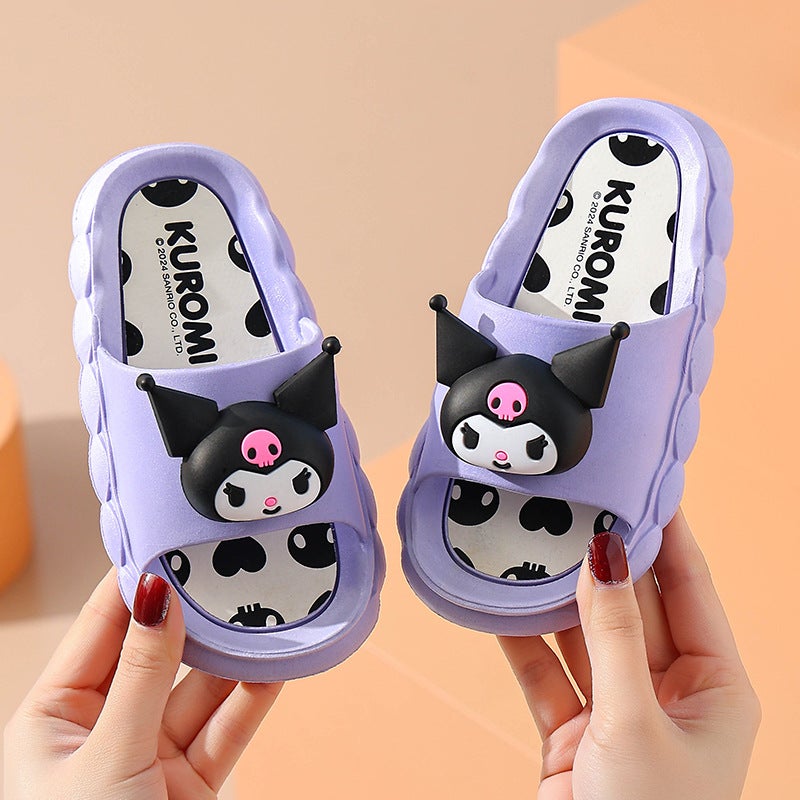 Soft Sole Toddler Sanrio Slip-Ons Purple coolomi