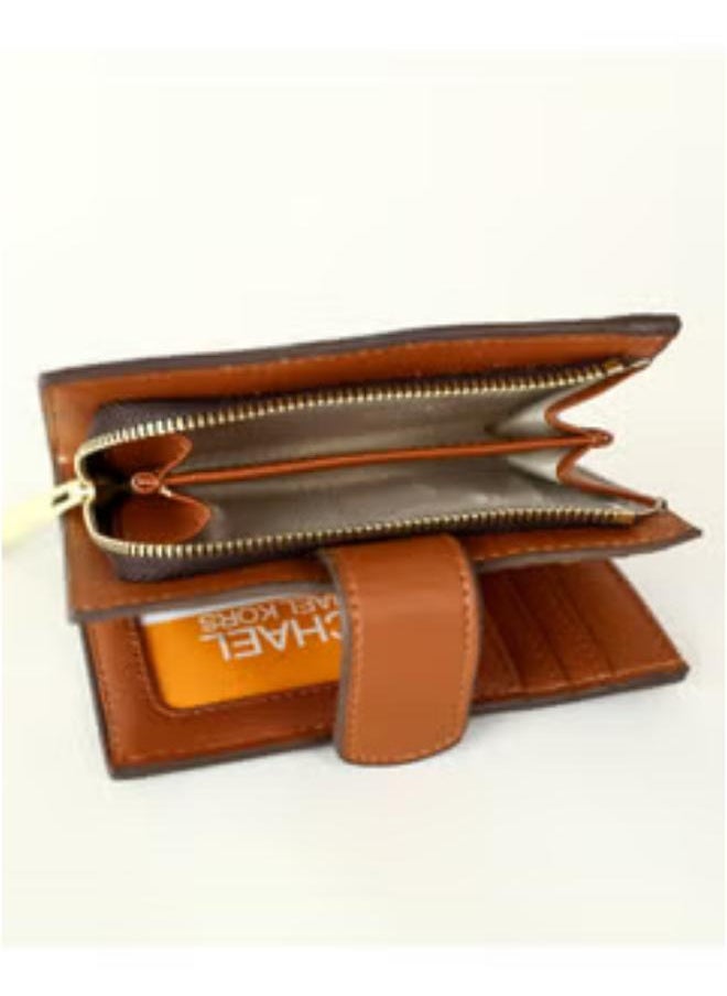 Michael Kors - Michael Kors Women's Bi-Fold Zippered Coin Purse in Leather - Image 1