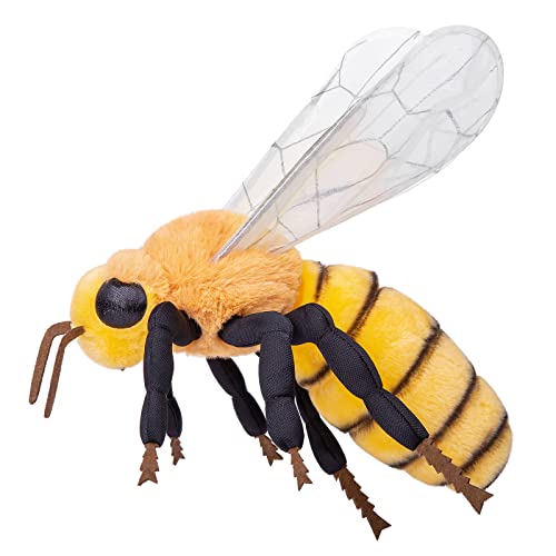 ZHONGXIN MADE Lifelike Bee Stuffed Animal Realistic Big Wings Plushie Unique Gift for Kids - Image 1