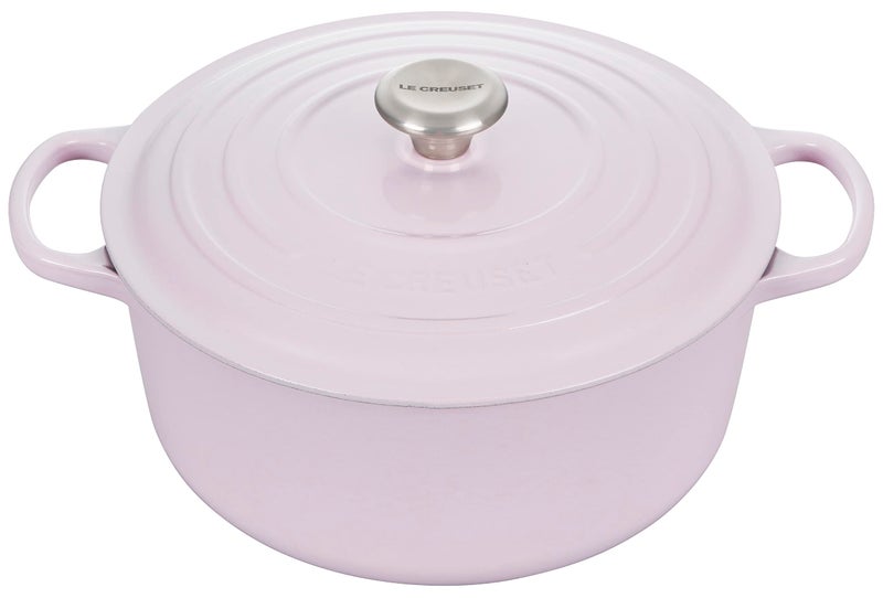 Le Creuset Le Creuset Enameled Cast Iron Signature Round Dutch Oven with Lid 725 Quart Shallot