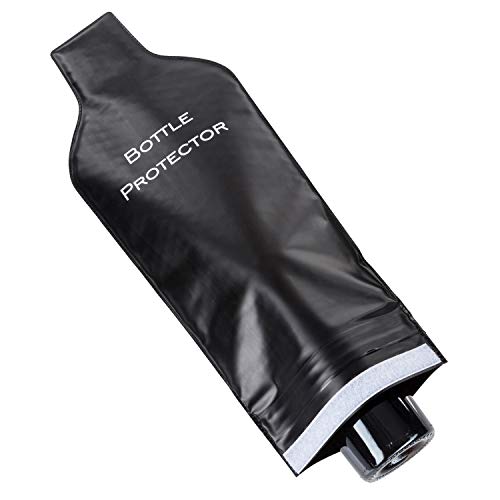 Millennial Essentials Reusable Wine Bottle Protector for Travel (4 Pack) - Wine Bags with Double Air Bubble Cushion Inner Skin and Leak Proof Exterior Ensures Safe Transportation in Luggage - Great Gift for Wine Lovers - Image 1