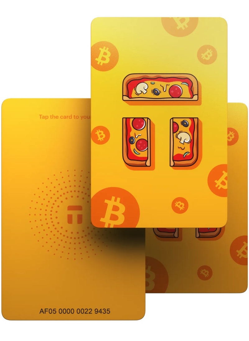 tangem Tangem Crypto Hardware Wallet 2.0 [PACK OF 3 Cards] - Pizza  - Image 2