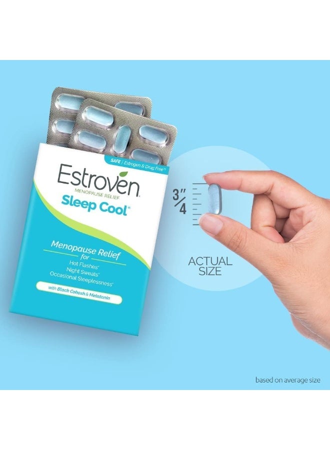 إستروفين نوم بارد لتخفيف أعراض انقطاع الطمث، 30 قرصًا - Image 3