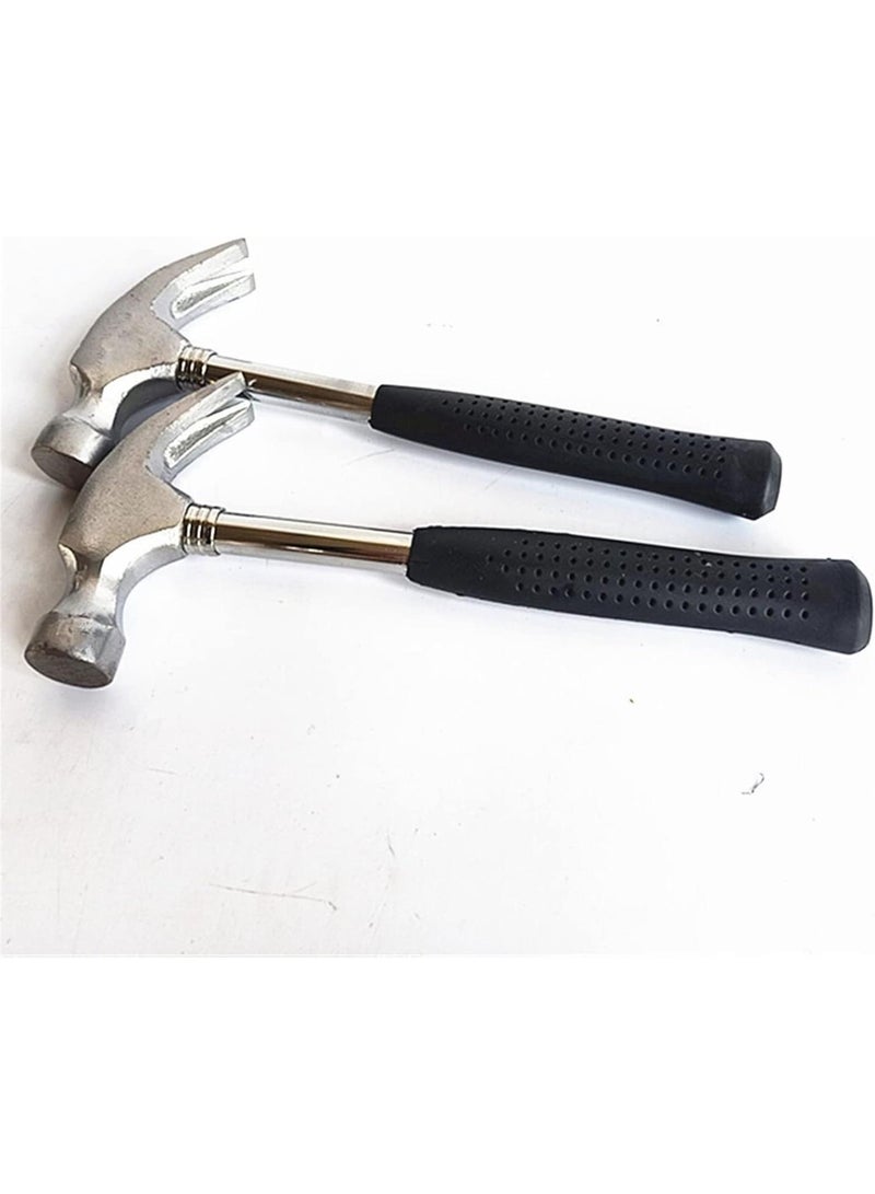 GGOOT Hammer Plastic Handle Claw Hammer Household Manual Hardware Tool Claw Hammer Supporting Tool Hammer Knocking Nails Pulling Nails - Image 5