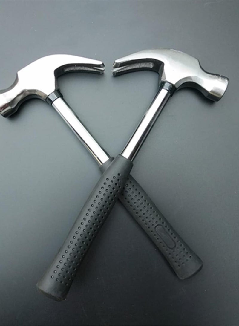 GGOOT Hammer Plastic Handle Claw Hammer Household Manual Hardware Tool Claw Hammer Supporting Tool Hammer Knocking Nails Pulling Nails - Image 3