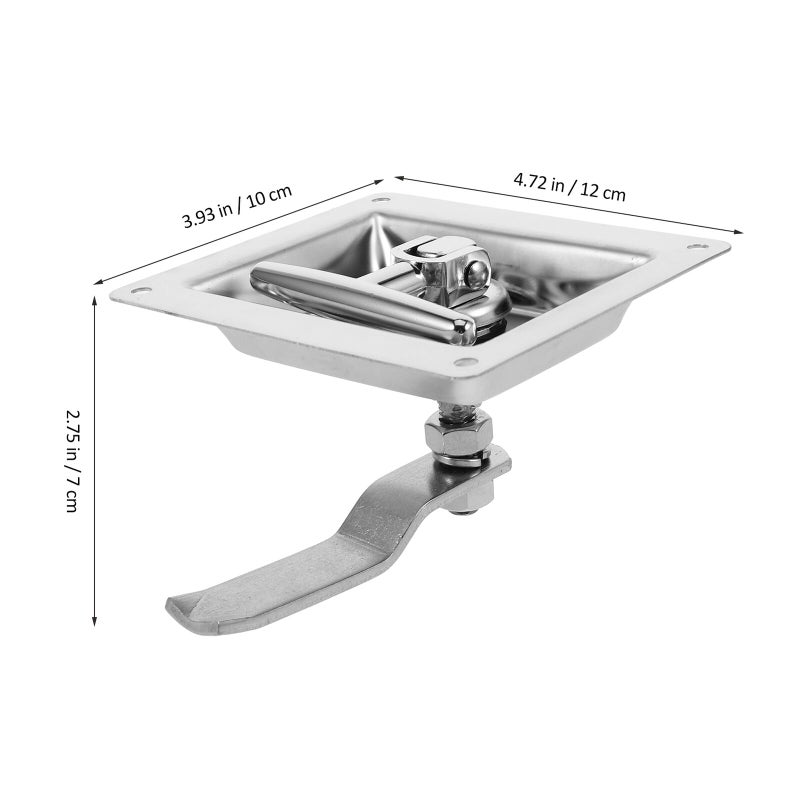 Heavy Duty T Handle Toolbox Lock for Truck Camper Trailer Mechanical Panel Latch - Image 3