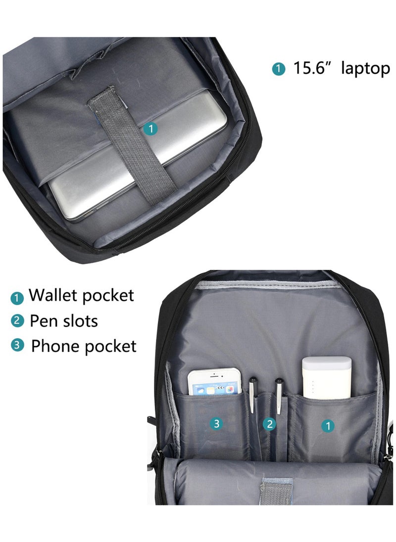 Generic - 15.6 Inch Laptop Bag - Back Blue - Image 1