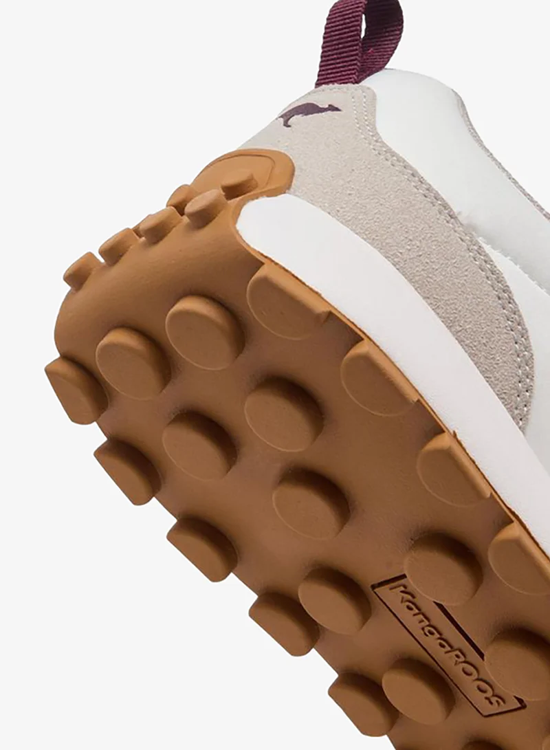 Kangaroos BEIGE Women Lace-Up Sports Shoes for Women | Best Price UAE