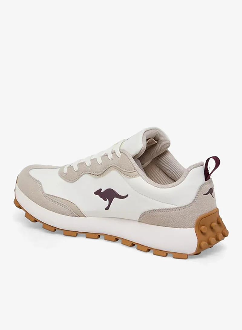 Kangaroos BEIGE Women Lace-Up Sports Shoes for Women | Best Price UAE