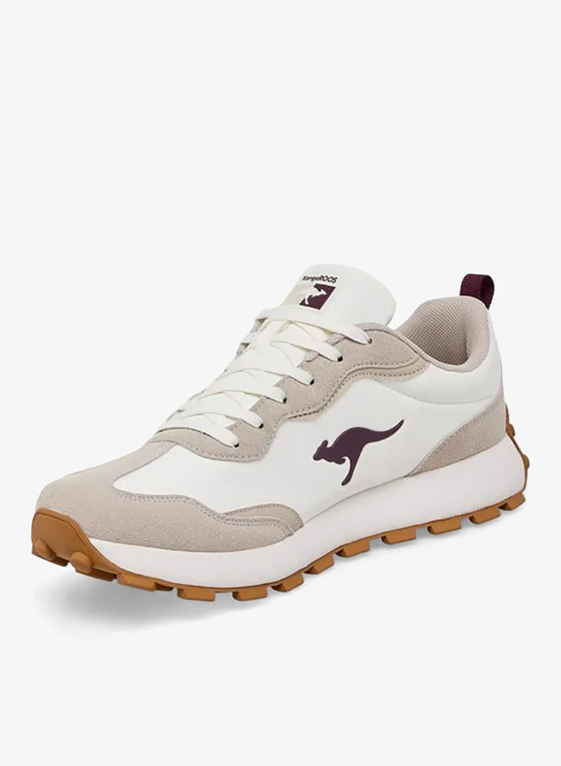 Kangaroos BEIGE Women Lace-Up Sports Shoes for Women | Best Price UAE