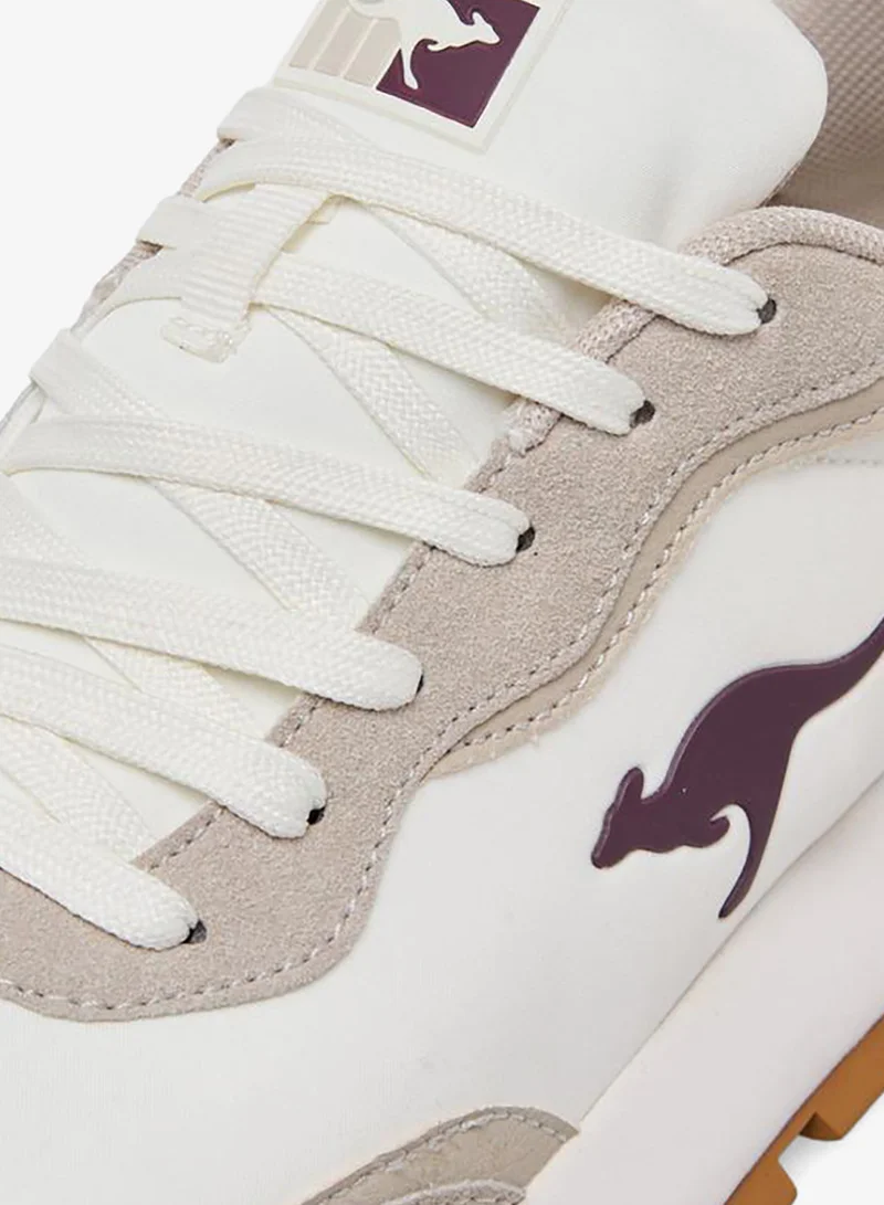 Kangaroos BEIGE Women Lace-Up Sports Shoes for Women | Best Price UAE