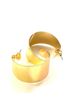 Trio Earrings Filled Gold Hoops  - Image 1