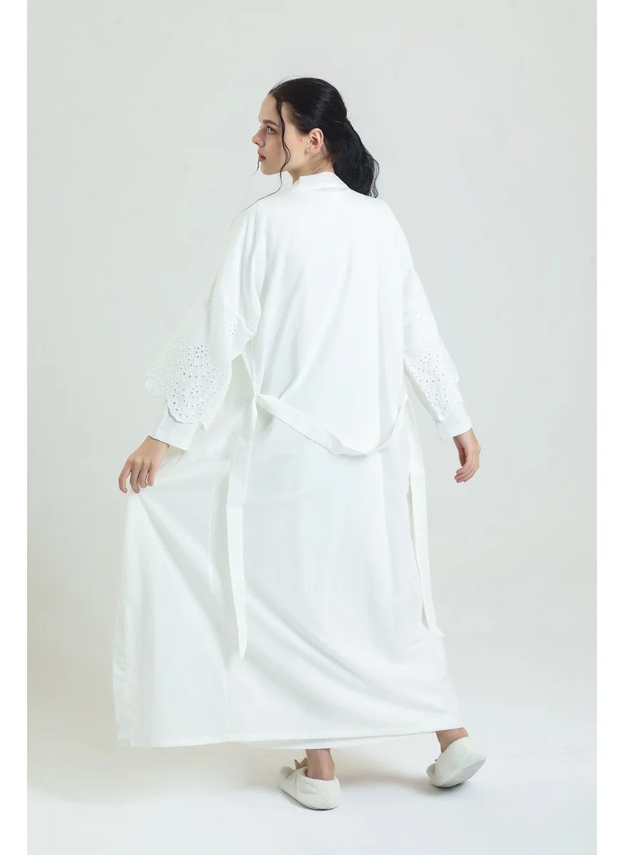 Magic Form 48110 - Embroidered Modest Dressing Gown