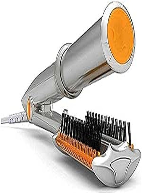 ZiZo quick styling guide rotating brush hair iron