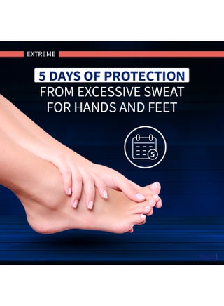 DETRANSPIRANT ANTIPERSPIRANT DEO HAND FOOT 5 DAYS LOTION 100ML - view 5