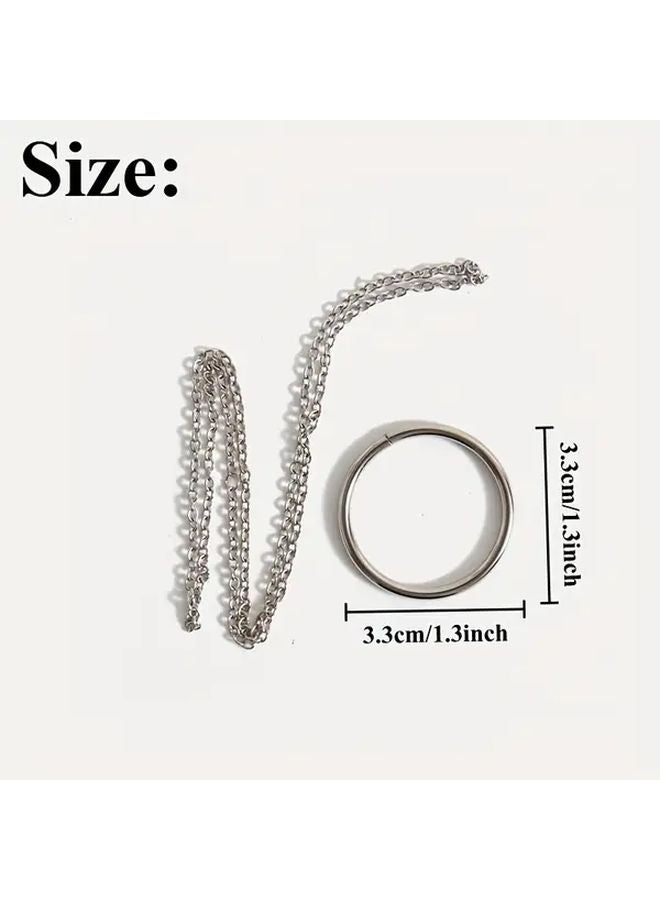 Tomorrow Ring Magic Prop With Chain For Close Up Performances And Party Gifts - Image 2