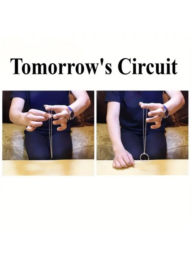 Tomorrow Ring Magic Prop With Chain For Close Up Performances And Party Gifts - Image 5
