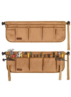 Excefore Durable Utility Belt Pouch For Men, Canvas Electrician Tool Bag With 13 Pockets, Adjustable Gardening Waist Tool Pouch For Carpenters, Electricians, Mechanics, And More  - Image 1