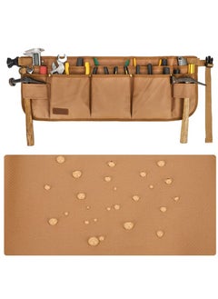 Excefore Durable Utility Belt Pouch For Men, Canvas Electrician Tool Bag With 13 Pockets, Adjustable Gardening Waist Tool Pouch For Carpenters, Electricians, Mechanics, And More  - Image 5