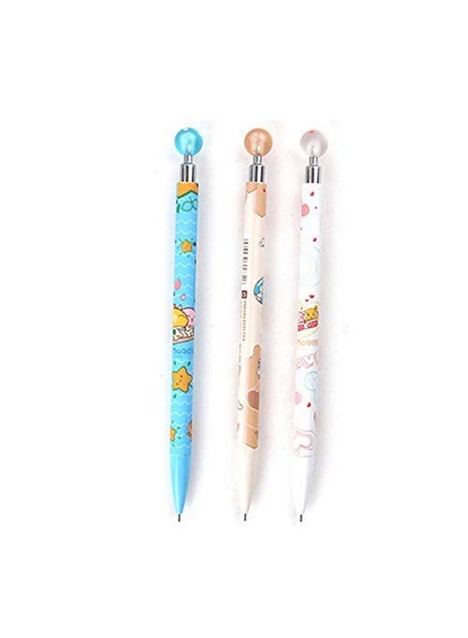 BEMLP Mechanical Pencils 0.5Mm Cute Kawaii Sushi Food Press Automatic Mechanical Pencil Writing Drawing School Office Supply Student Stationery 6 Pcs - Image 1