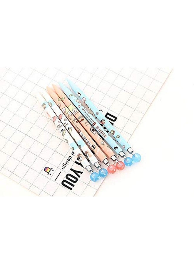 BEMLP Mechanical Pencils 0.5Mm Cute Kawaii Sushi Food Press Automatic Mechanical Pencil Writing Drawing School Office Supply Student Stationery 6 Pcs - Image 5