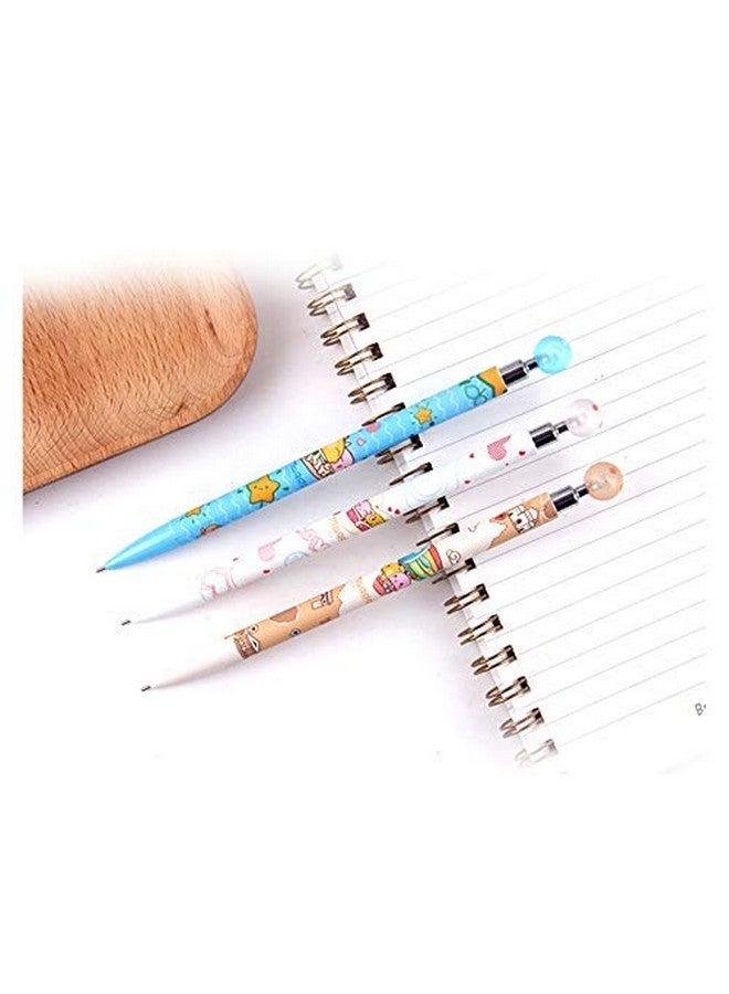 BEMLP Mechanical Pencils 0.5Mm Cute Kawaii Sushi Food Press Automatic Mechanical Pencil Writing Drawing School Office Supply Student Stationery 6 Pcs - Image 3
