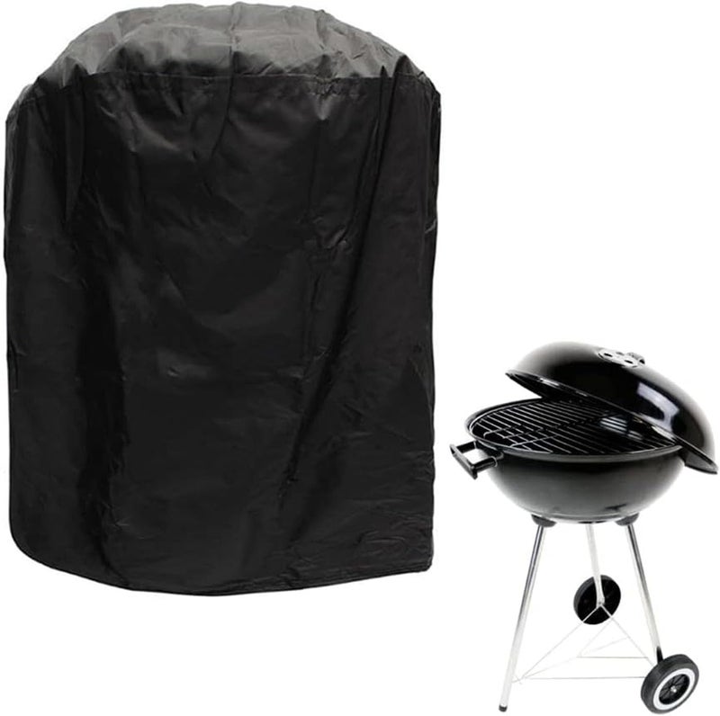 Aputue BBQ Grill Cover, Heavy Duty Waterproof Barbecue Cover with Elastic Strap, Universal Fit for Gas, Charcoal and Electric Grills, Outdoor Patio Grill Protection - Image 1