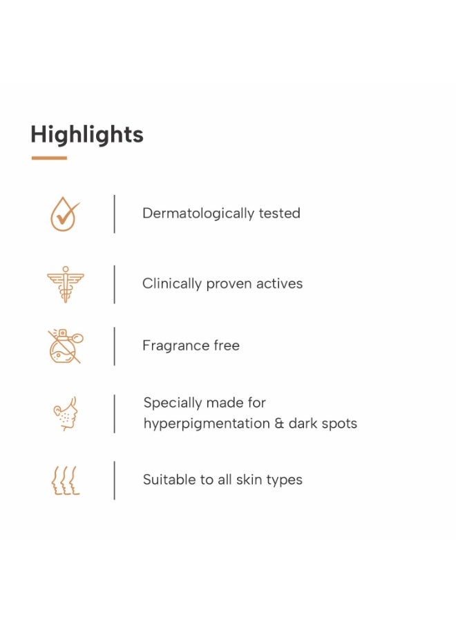 DERMATOUCH Kojic Acid Serum 2%| Best For Hyperpigmentation & Uneven Skin Tone | For Both Men & Women - Image 3