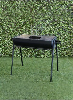 DANUBE HOME Inferno Basics Charcoal Grill Bbq Portable | Stainless Steel | Large Size Grill For Camping Outdoor Activities  - Image 1