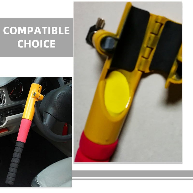 Universal Adjustable Steering Wheel Lock for Car SUV Van Anti Theft Device - Image 4
