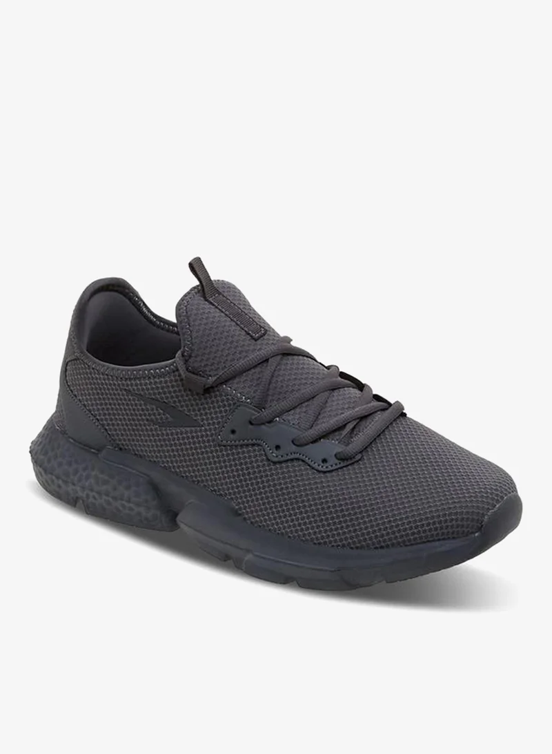 Dash Men Panelled Lace-Up Sports Shoes