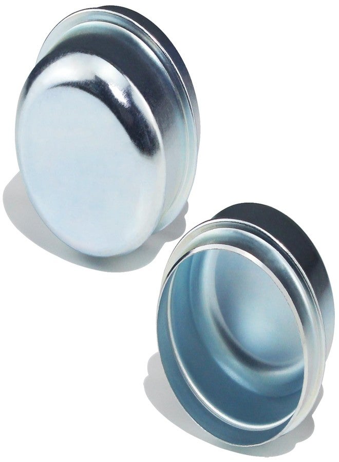 GREPSPUD 2pcs 1.98'' Trailer Axle Dust Caps, Trailer Hub Bearing Dust Cap Cup Wheel Center Grease Cover Caps for 2000-3500 lbs Boat Trailer Dexter EZ Lube Trailer Camper RV - Image 1