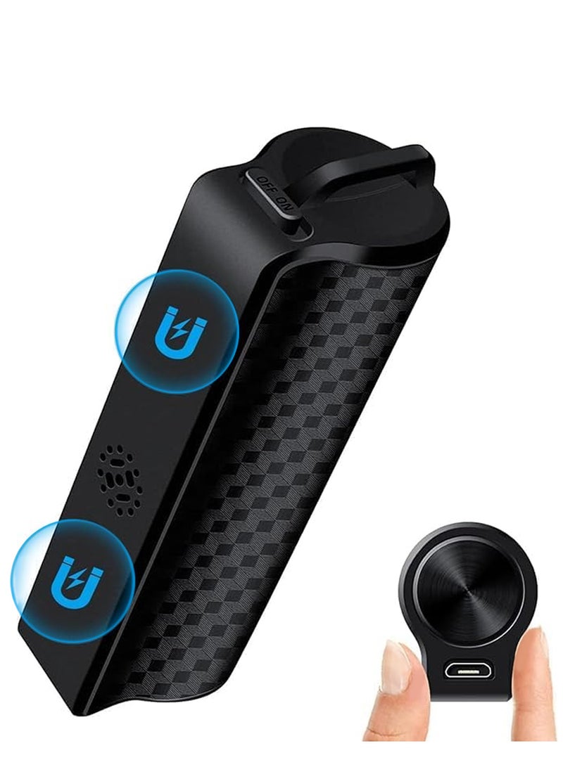 X-level 64G Magnetic Voice Recorder with AI-Intelligent Triple Noise Reduction,25 Days Continuous Recording Device,Voice Activated Audio Recorder,Digital Voice Recorder for /Interviews/Classroom/Meetings(Black) - Image 1