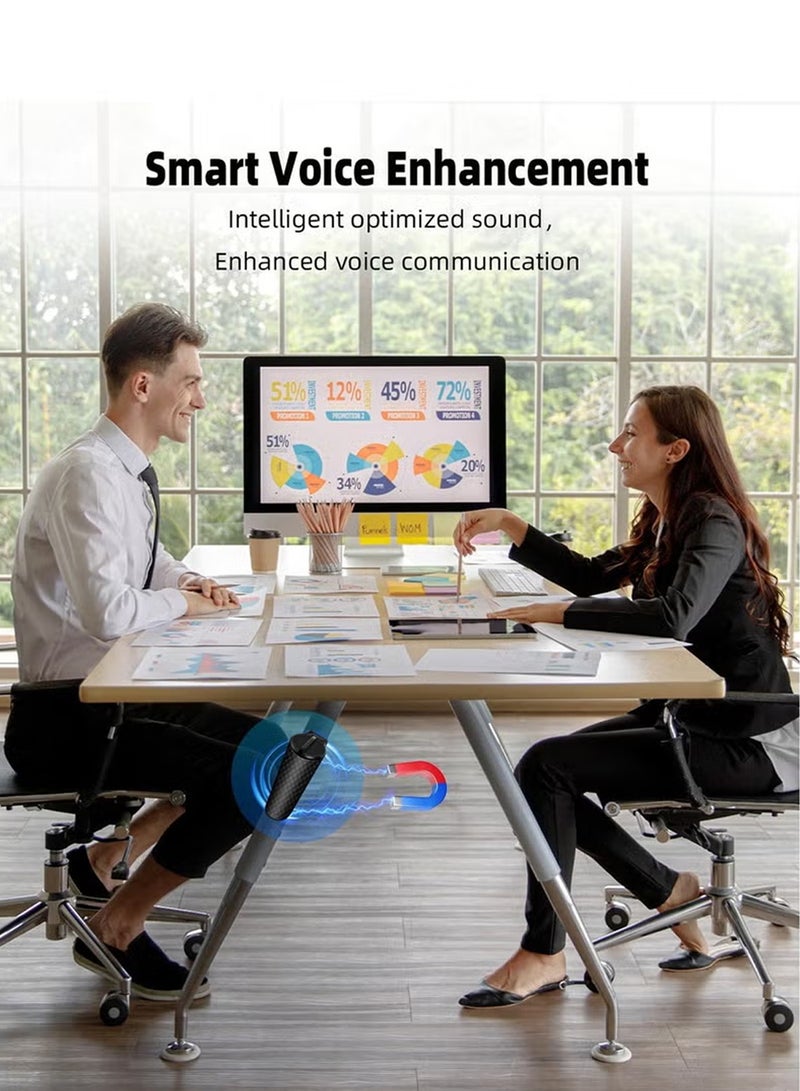 X-level 64G Magnetic Voice Recorder with AI-Intelligent Triple Noise Reduction,25 Days Continuous Recording Device,Voice Activated Audio Recorder,Digital Voice Recorder for /Interviews/Classroom/Meetings(Black) - Image 3