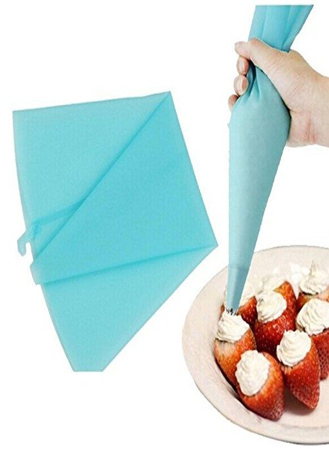 PINDIA Food Grade Silicone Pastry Bags for Cake Cupcake Reusable Cream Pastry Icing Bag Piping Bag Cake Decorating Tool (Small Size : 12.6 Inch)