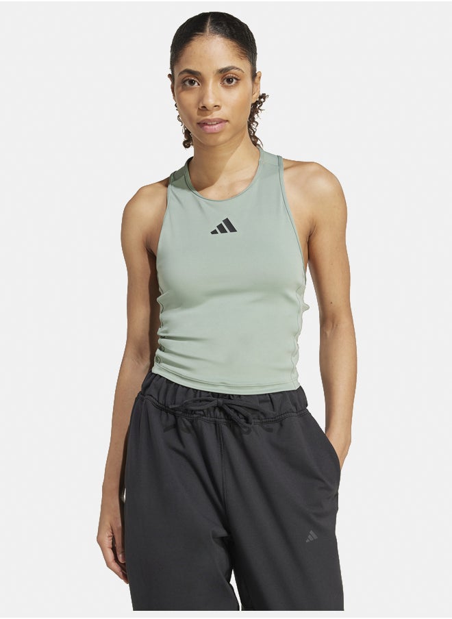 Adidas Power 3-Stripes Racerback Bra Tank Top  - Image 1