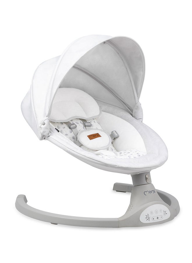 Momi KENANI Electric Baby Bouncer for Infants, Kids up to 9 kg with Anti-slip pad, Lightweight, Bluetooth Features Connect with Smartphone, Insect Net for 0+ Months  - Image 1