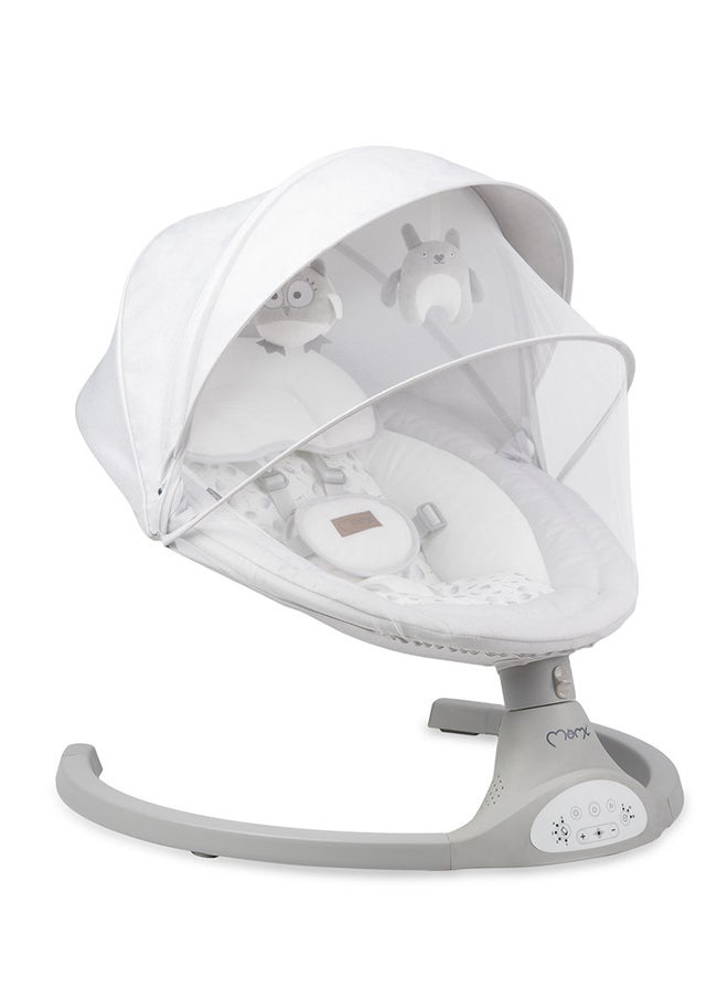 Momi KENANI Electric Baby Bouncer for Infants, Kids up to 9 kg with Anti-slip pad, Lightweight, Bluetooth Features Connect with Smartphone, Insect Net for 0+ Months  - Image 2