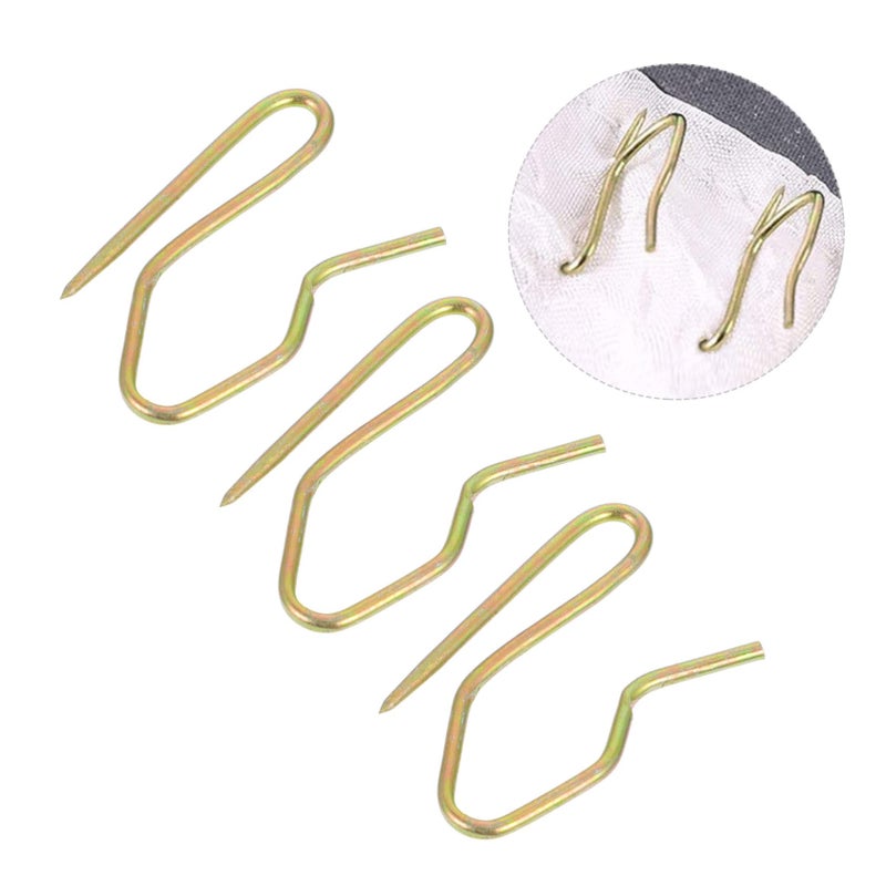 Shower Curtain Hooks 80 Pieces Silver Metal Hooks For Drapery And Wall - Image 4