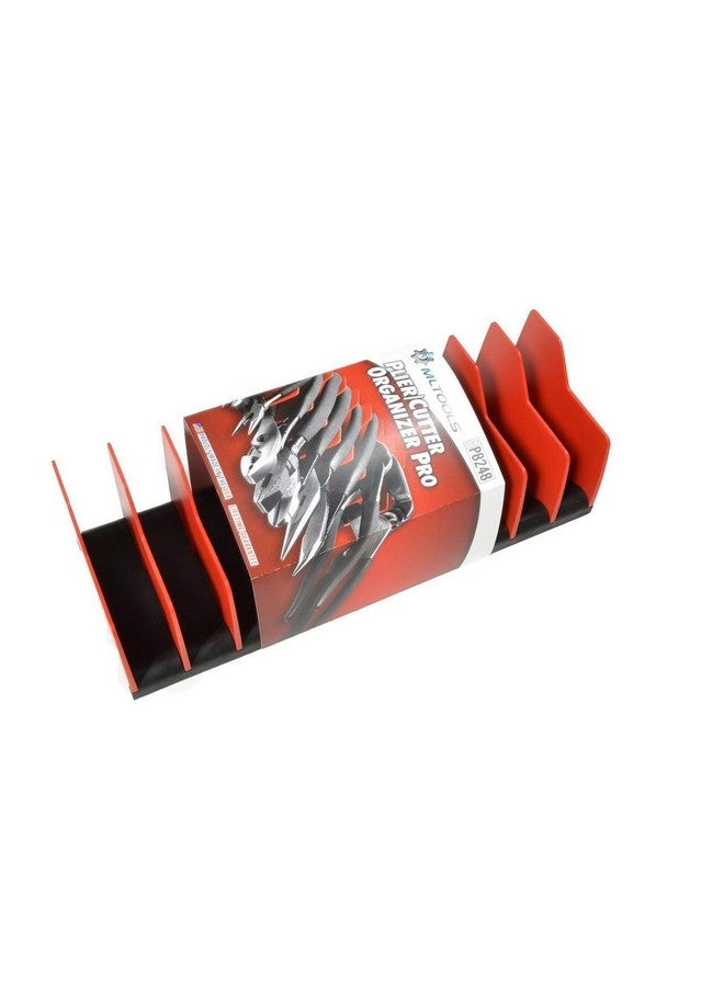 MLTOOLS Pliers Cutters Organizer Pro Non Slip Rubber Base Fuel & Solvent Resistant Durable & Long Lasting Tool Storage Box Rack 10 Tools Plier Organizer Made In Usa P8248 (1 Pack)  - Image 1