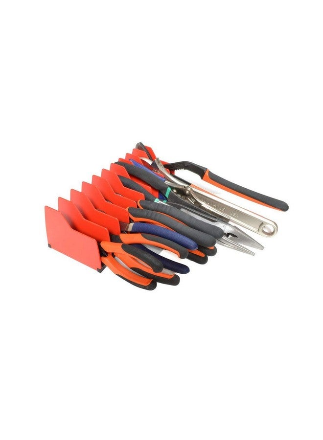 MLTOOLS Pliers Cutters Organizer Pro Non Slip Rubber Base Fuel & Solvent Resistant Durable & Long Lasting Tool Storage Box Rack 10 Tools Plier Organizer Made In Usa P8248 (1 Pack)  - Image 4