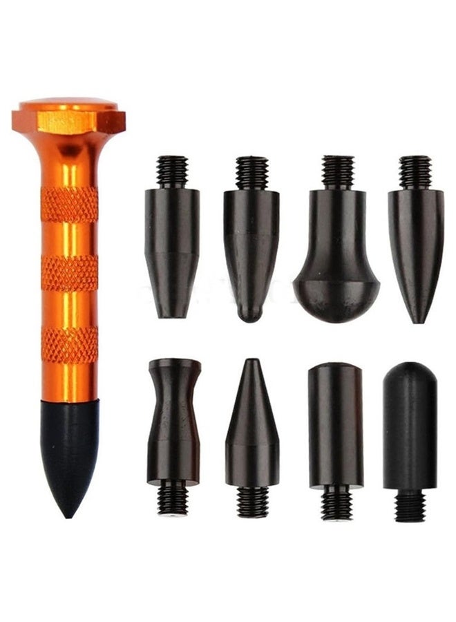 DUNISO 10Pcs Install Hammer，Hand Tools，Paintless Dent Repair Kit，Rubber Hammer Tap Down Tools，Easy to Operate，for The Metal Surface,hail Damage,automobile,refrigerator,motorcycle Body,washing Machine  - Image 5